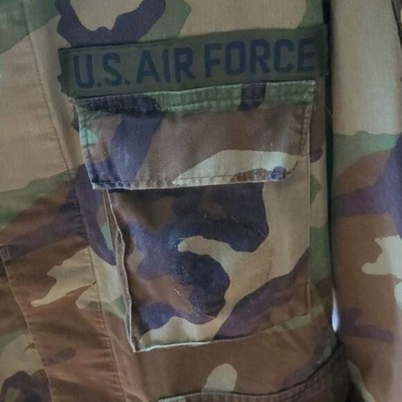 Military US Air Force Vintage Original Button Down Sz. XXL (41"-45") Jacket - Picture 2 of 12